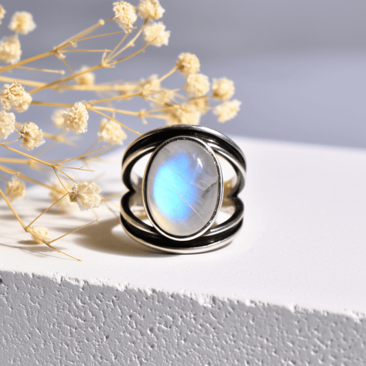 Bague Canyon Pierre De Lune