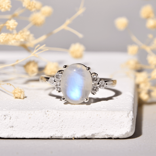 Bague De Fiançailles Pierre De Lune