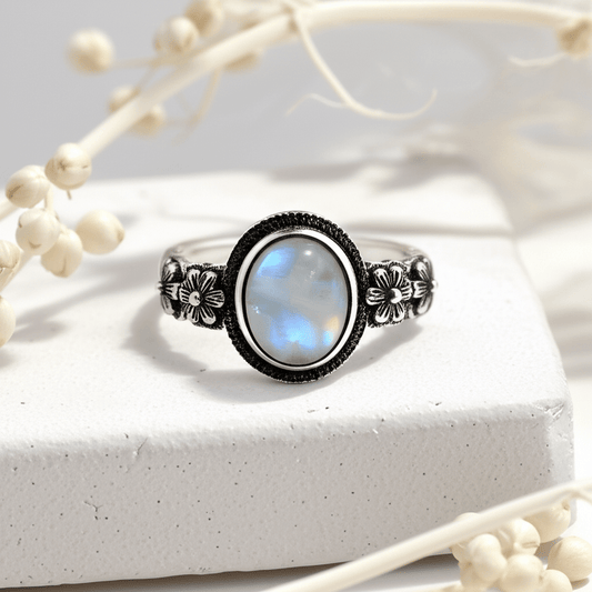 Bague Pierre De Lune Argent 925