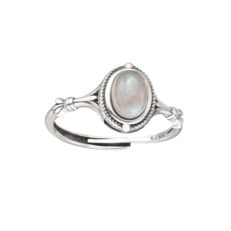 Bague Pierre De Lune De Chance