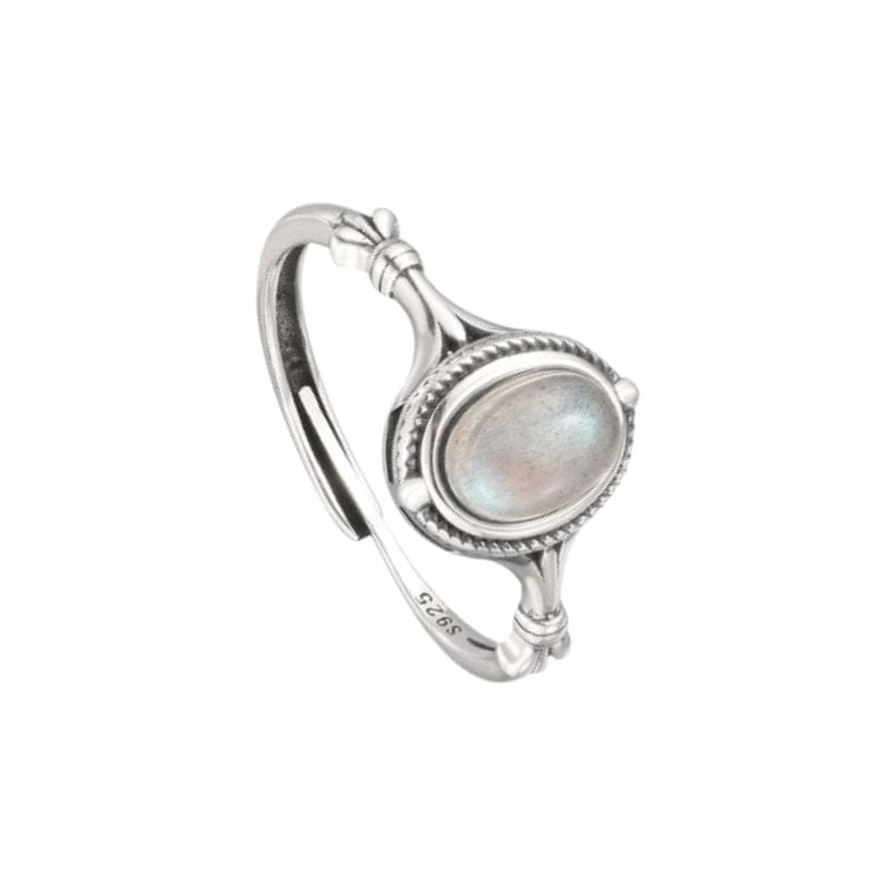 Bague Pierre De Lune De Chance