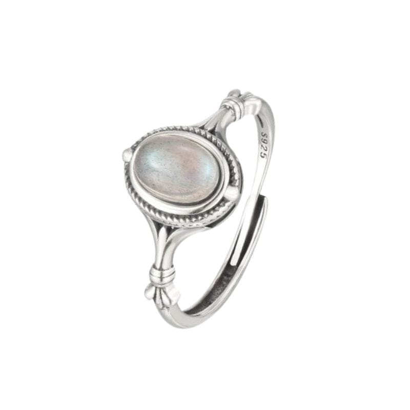 Bague Pierre De Lune De Chance