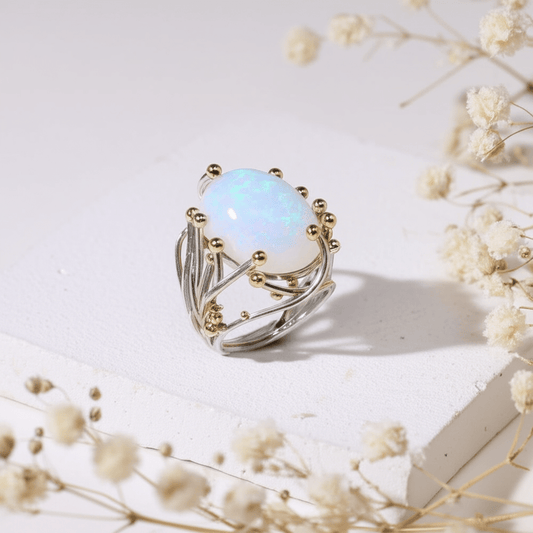 Bague Pierre De Lune Lithothérapie