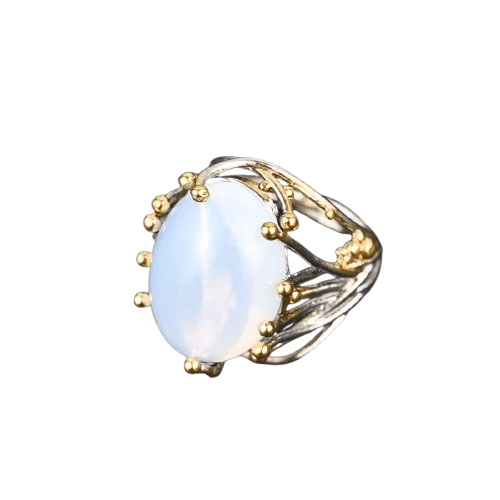 Bague Pierre De Lune Lithothérapie