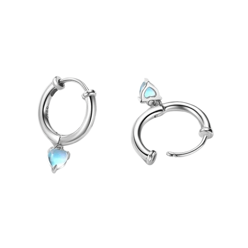 Boucles d'Oreilles Pierre de Lune Grossesse