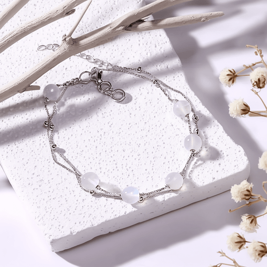 Bracelet Cheville Pierre De Lune