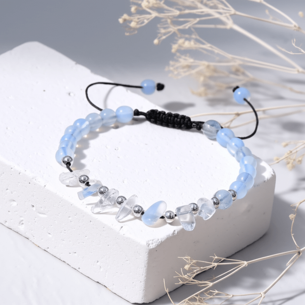 Bracelet Cordon Pierre de Lune