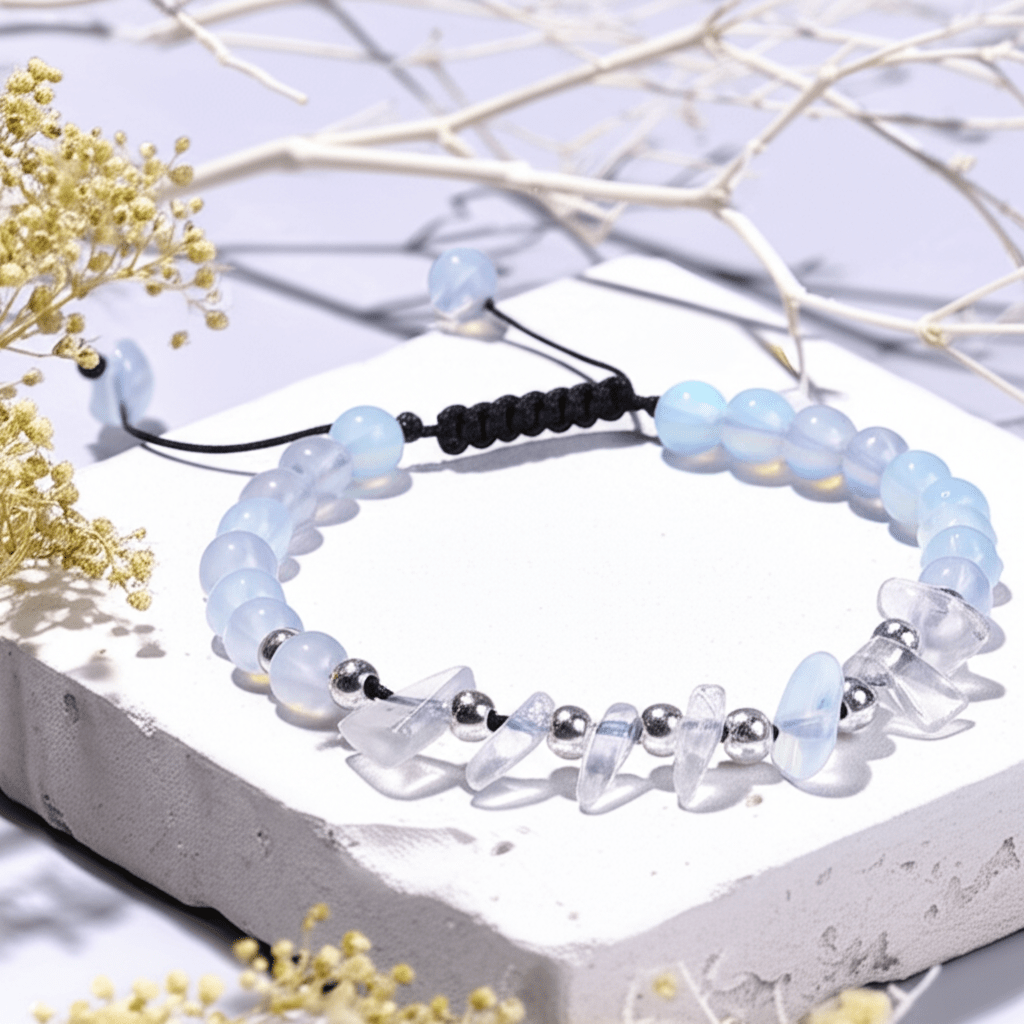 Bracelet Cordon Pierre de Lune