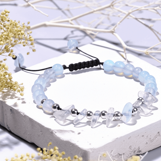 Bracelet Cordon Pierre de Lune