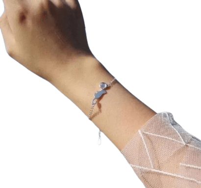 Bracelet Pierre De Lune Arc En Ciel