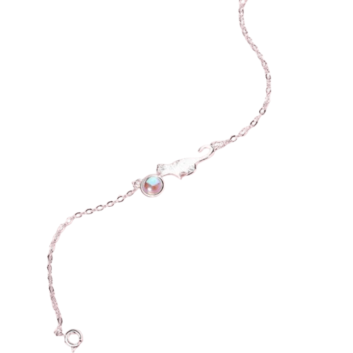 Bracelet Pierre De Lune Arc En Ciel