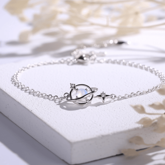 Bracelet Pierre De Lune Bleu