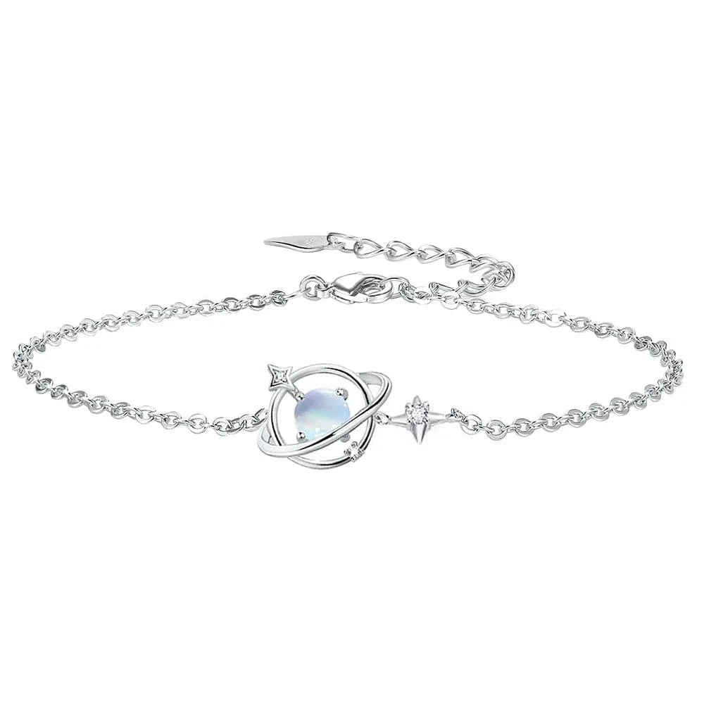 Bracelet Pierre De Lune Bleu