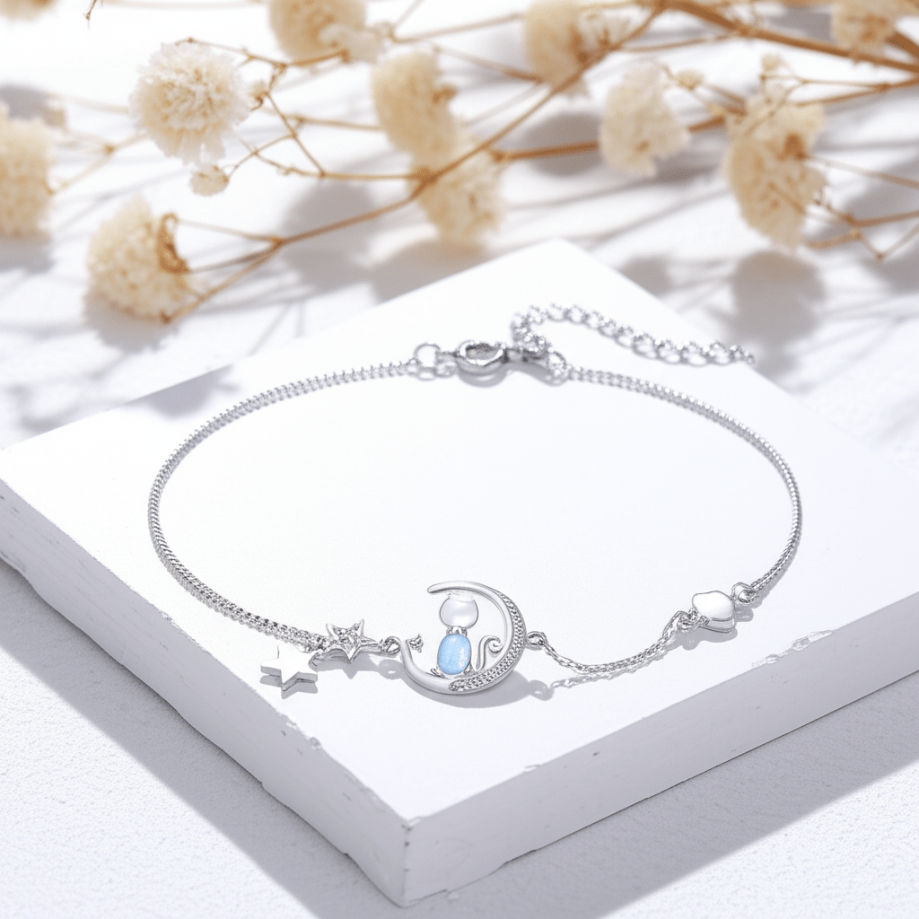 Bracelet Pierre de Lune Pas Cher
