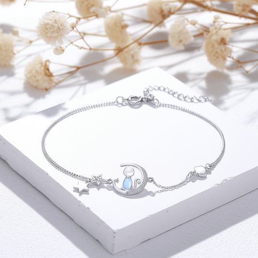 Bracelet Pierre de Lune Pas Cher