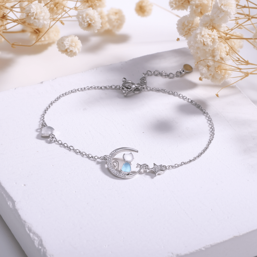 Bracelet Pierre de Lune Pas Cher