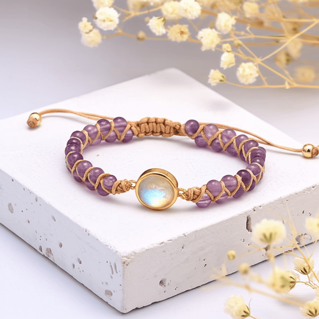 Bracelet Shamballa Pierre De Lune