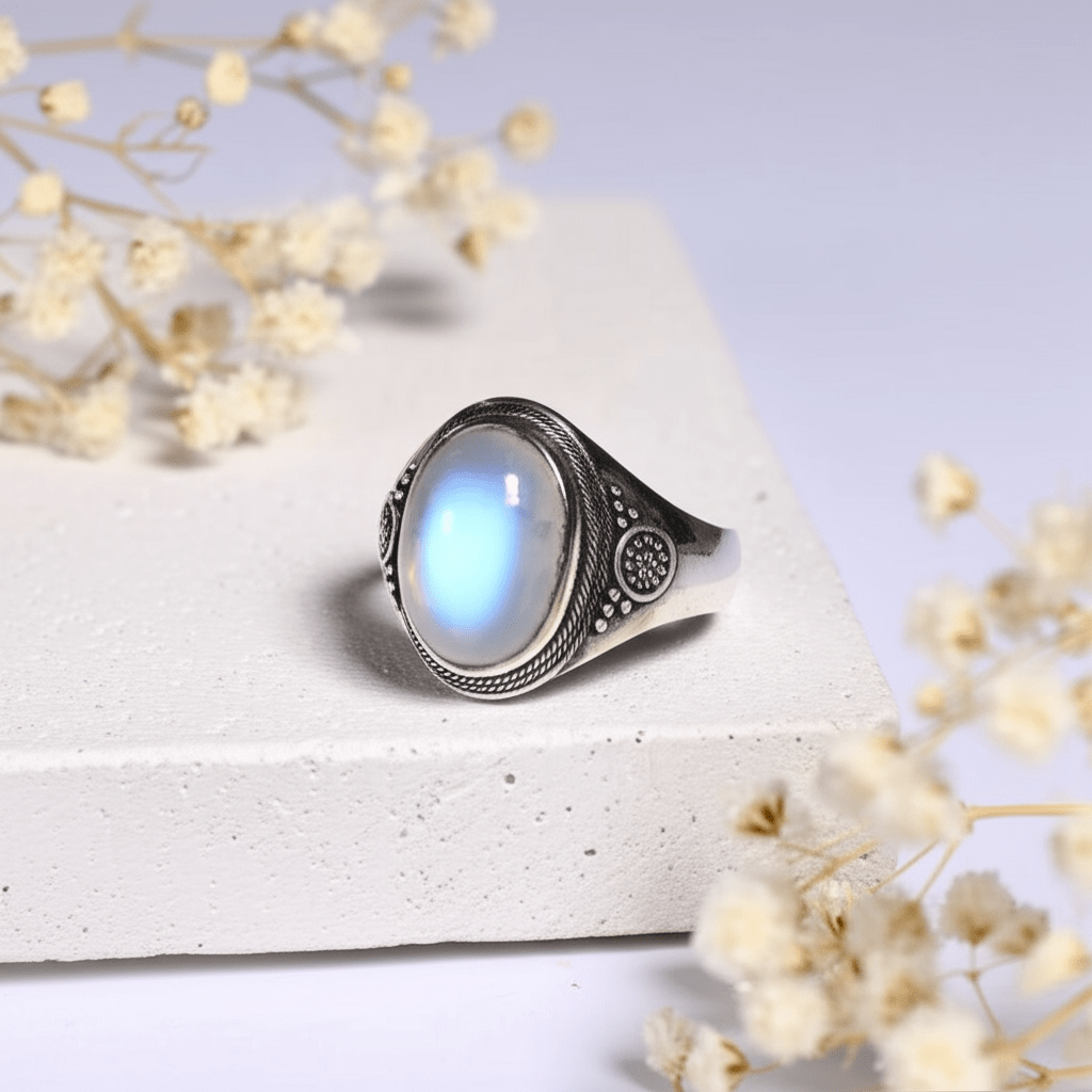 Chevalière Pierre De Lune