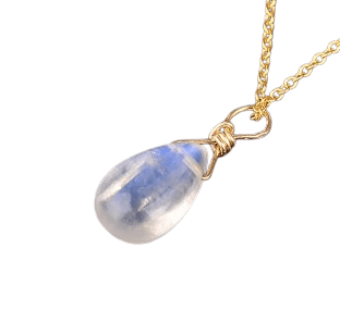 Collier Goutte Pierre De Lune