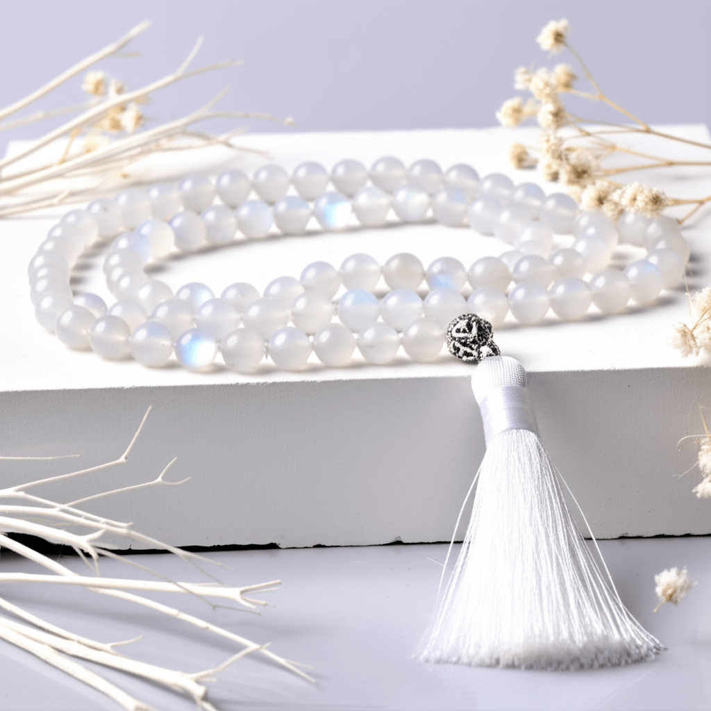 Collier Mala Pierre De Lune