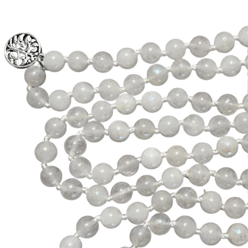 Collier Mala Pierre De Lune