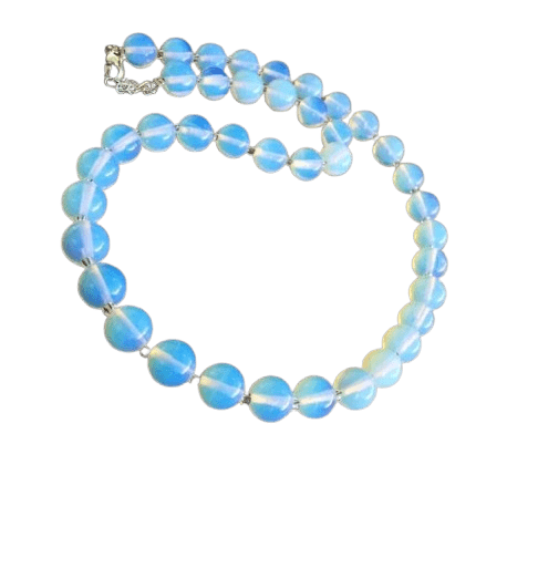 Collier Perle de Lune Arc en Ciel