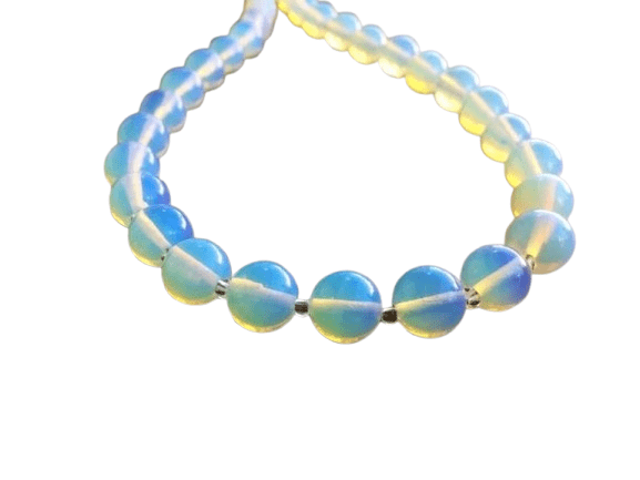 Collier Perle de Lune Arc en Ciel