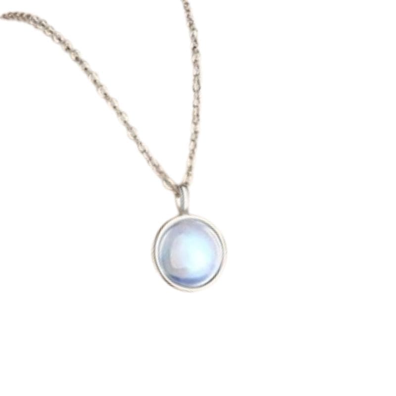 Collier Pierre De Lune Bleu