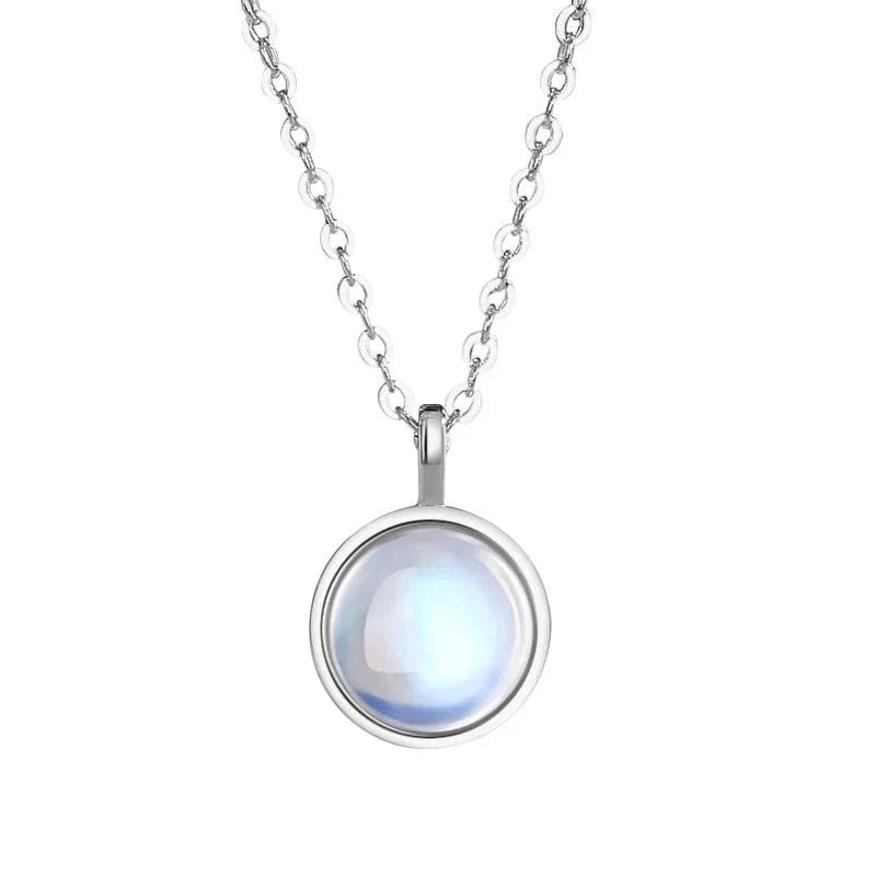Collier Pierre De Lune Bleu
