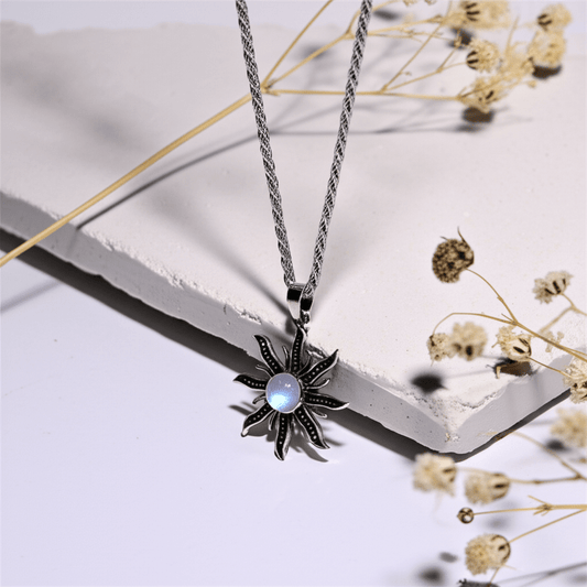 Collier Pierre De Lune Homme