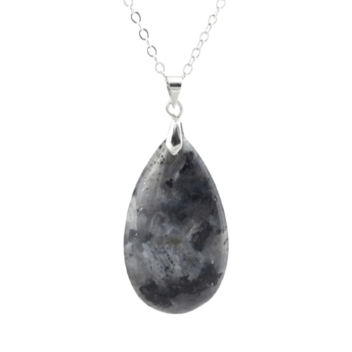 Collier Pierre De Lune Noire