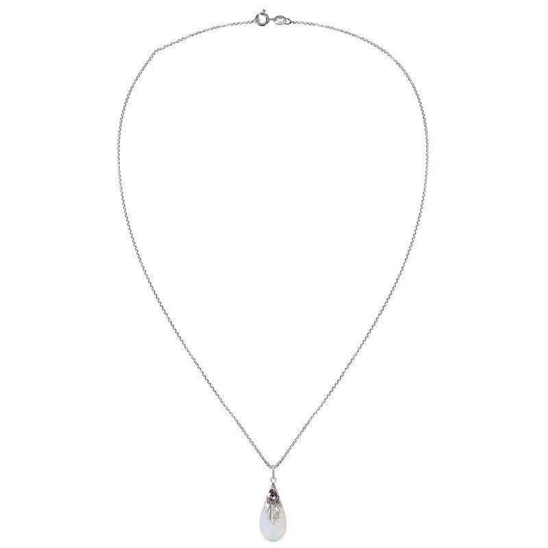 Pendentif Goutte Pierre de Lune