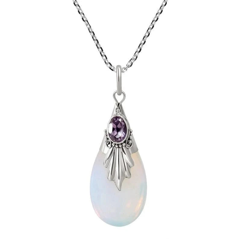 Pendentif Goutte Pierre de Lune