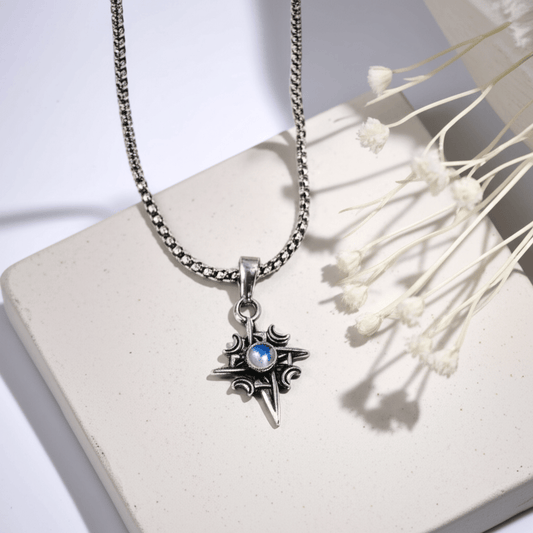 Pendentif Homme Pierre De Lune