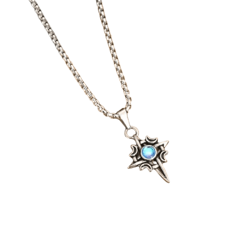 Pendentif Homme Pierre De Lune