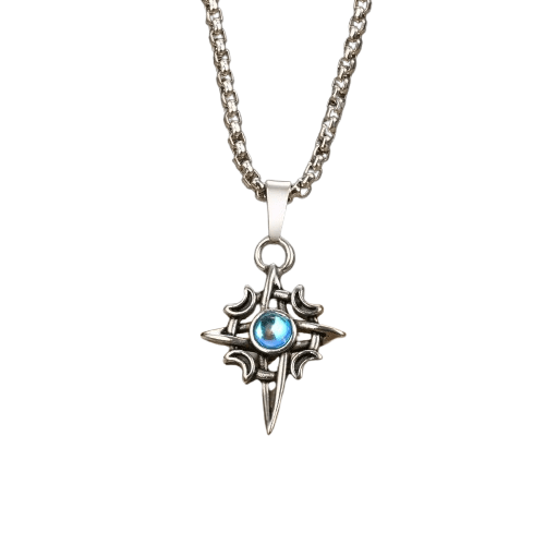 Pendentif Homme Pierre De Lune