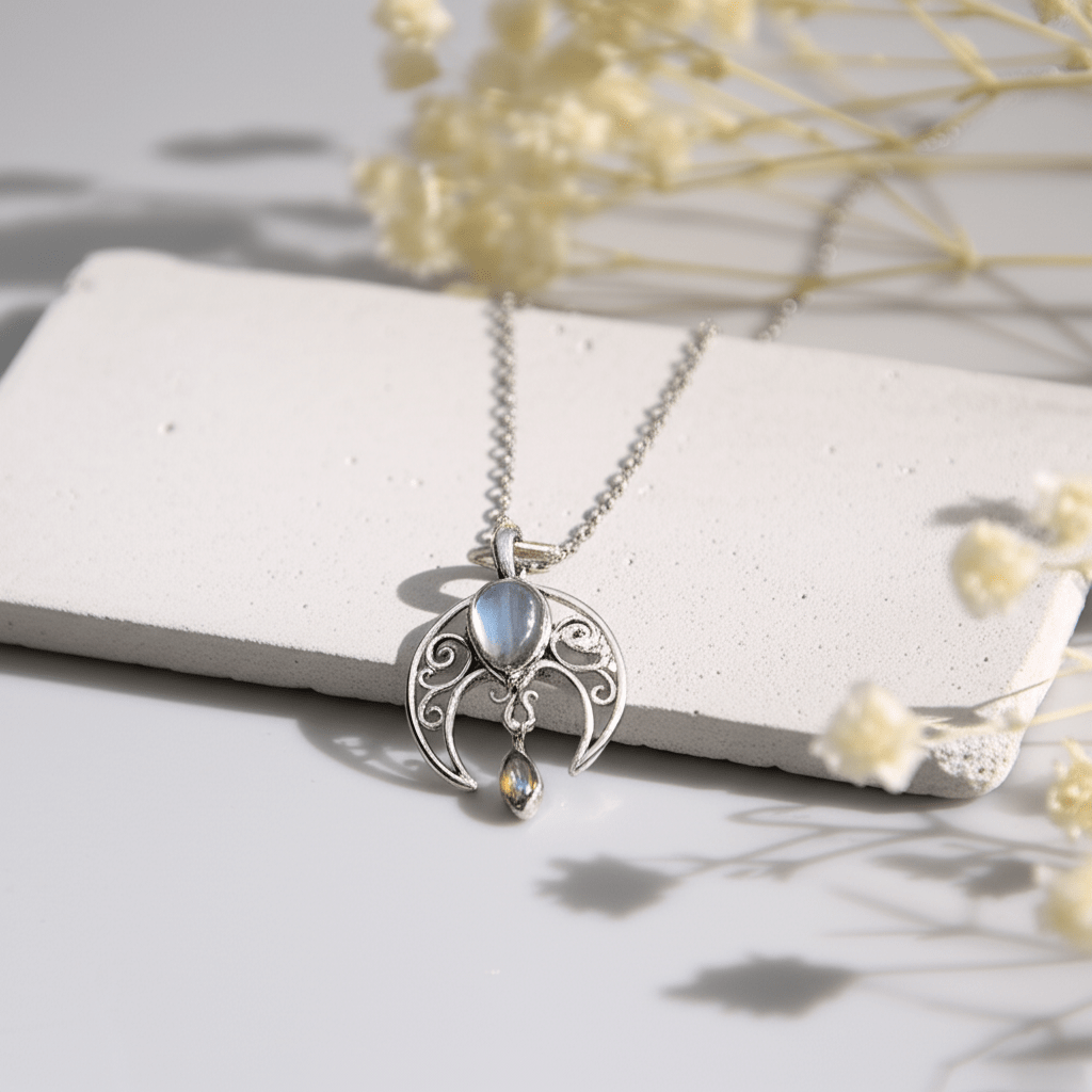 Pendentif Pierre De Lune