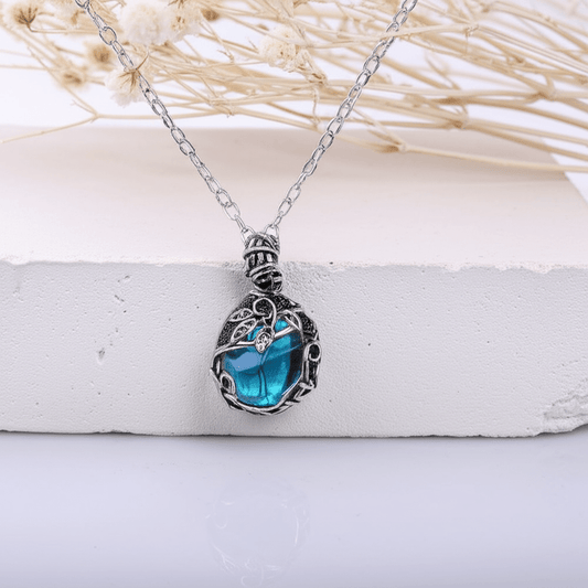 Pendentif Pierre De Lune Bleue