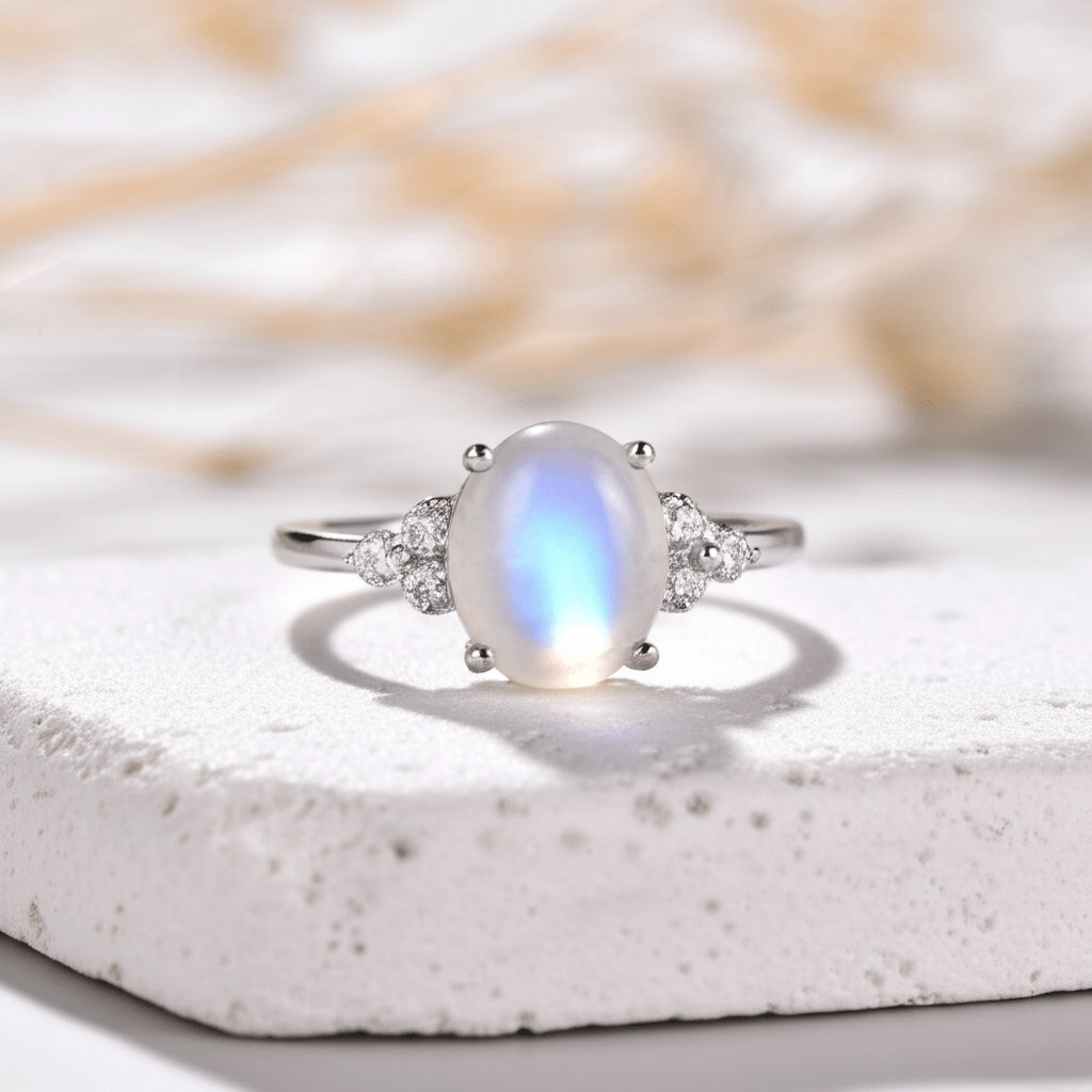 Bague De Fiançailles Pierre De Lune