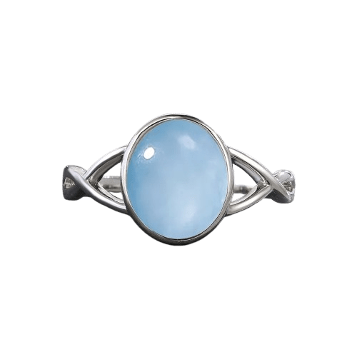 Bague Pierre De Lune Bleue
