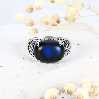 Bague Pierre De Lune Noire