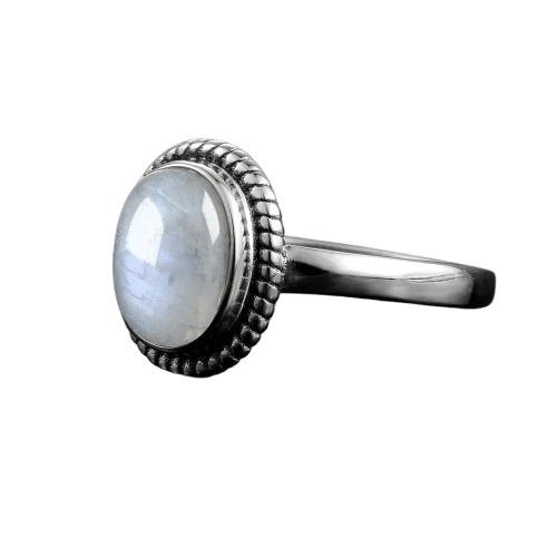 Bague Pierre De Lune Véritable