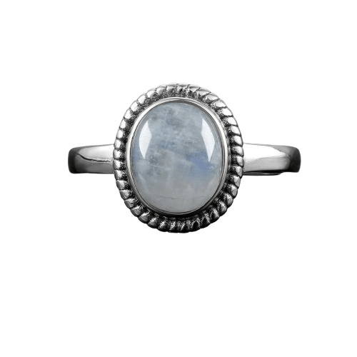 Bague Pierre De Lune Véritable
