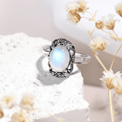 Bague Pierre De Lune Vintage