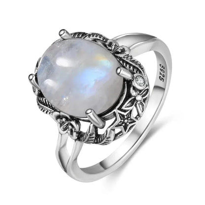 Bague Pierre De Lune Vintage