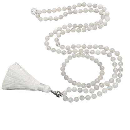 Collier Mala Pierre De Lune
