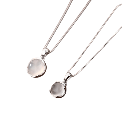 Collier Pierre de Lune Blanche