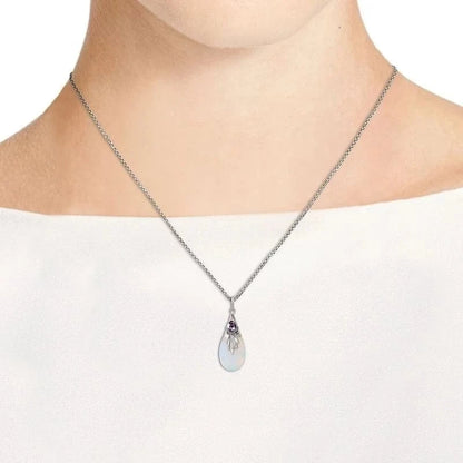 Pendentif Goutte Pierre de Lune